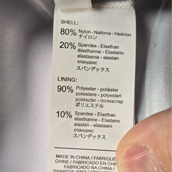 Cupshe Tropical Moulded Cup One Piece Bathing Suit NEW - Picture 8 of 9